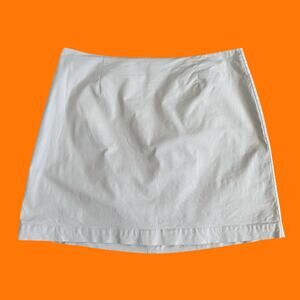 00's vintage khaki bodycon y2k mini skirt Size 12 gap